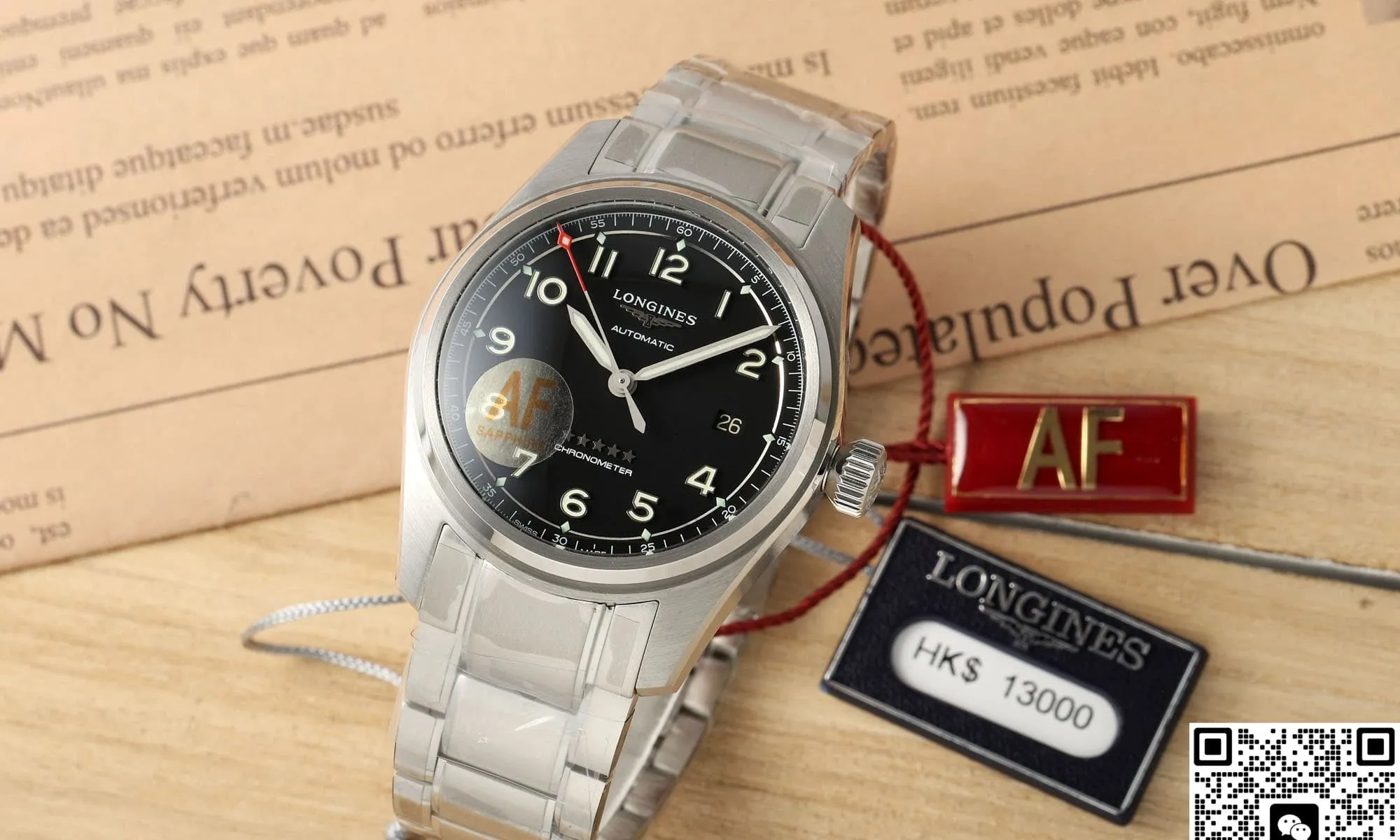 AF Factory Longines Spirit L3.811.4.53.6 1:1 Best Edition Replica Watch